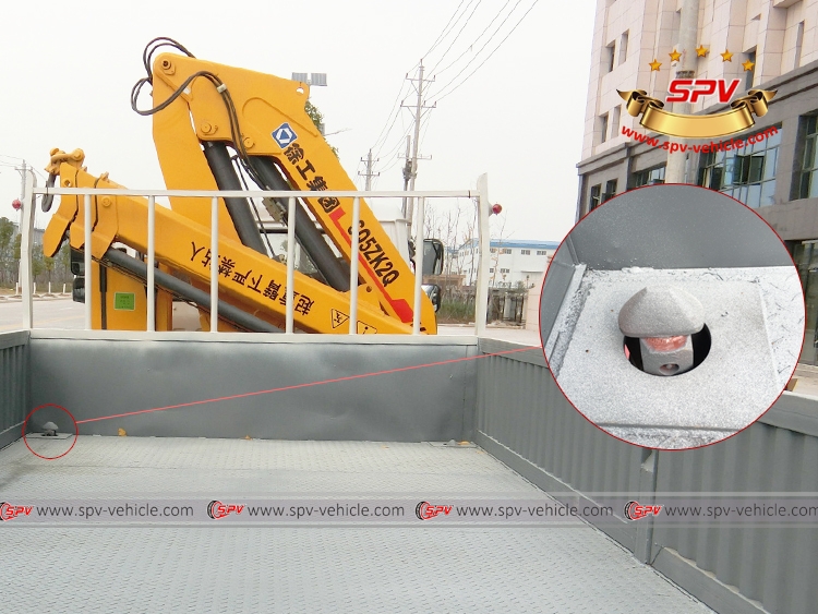 Fitment for 20 footer container on cargo box